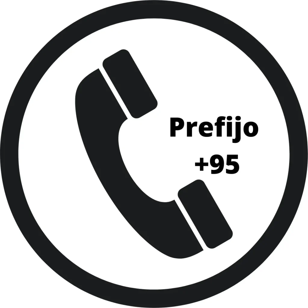 Prefijo +95