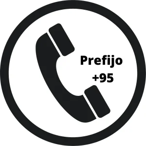 Prefijo +95