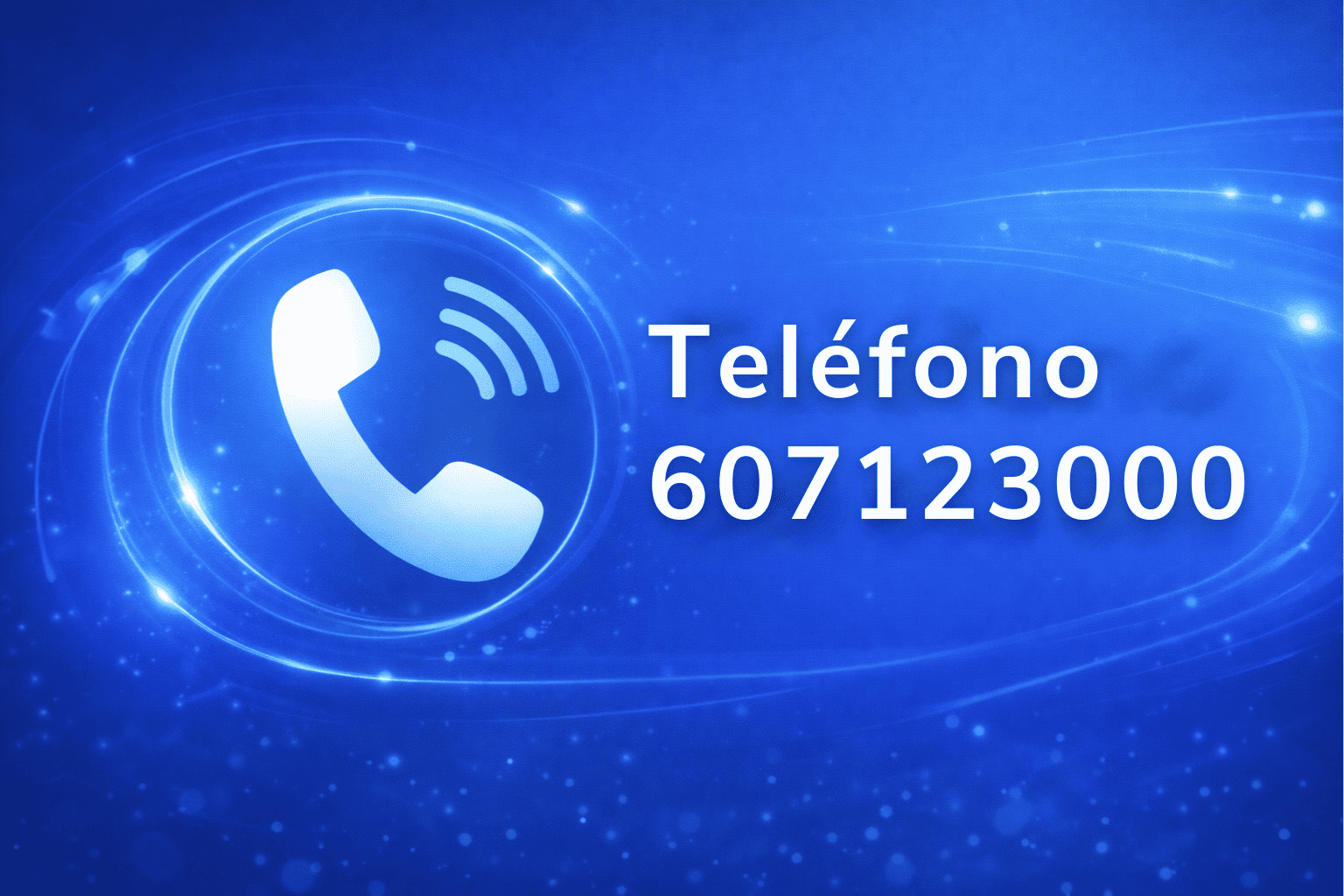 Teléfono 607123000